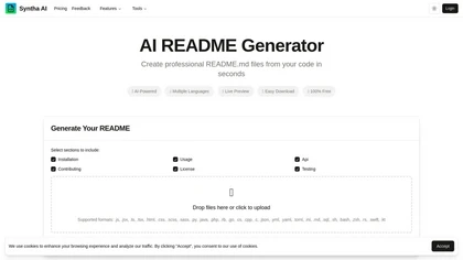 Syntha README Generator